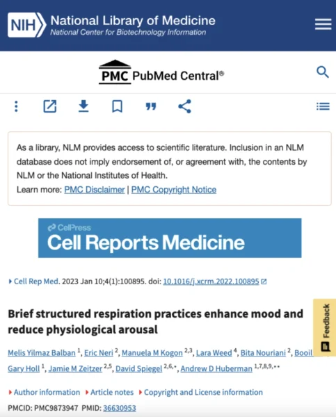 Estudo Cell Reports Medicine / Stanford