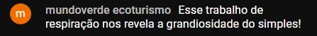 Depoimento de mundoverde ecoturismo